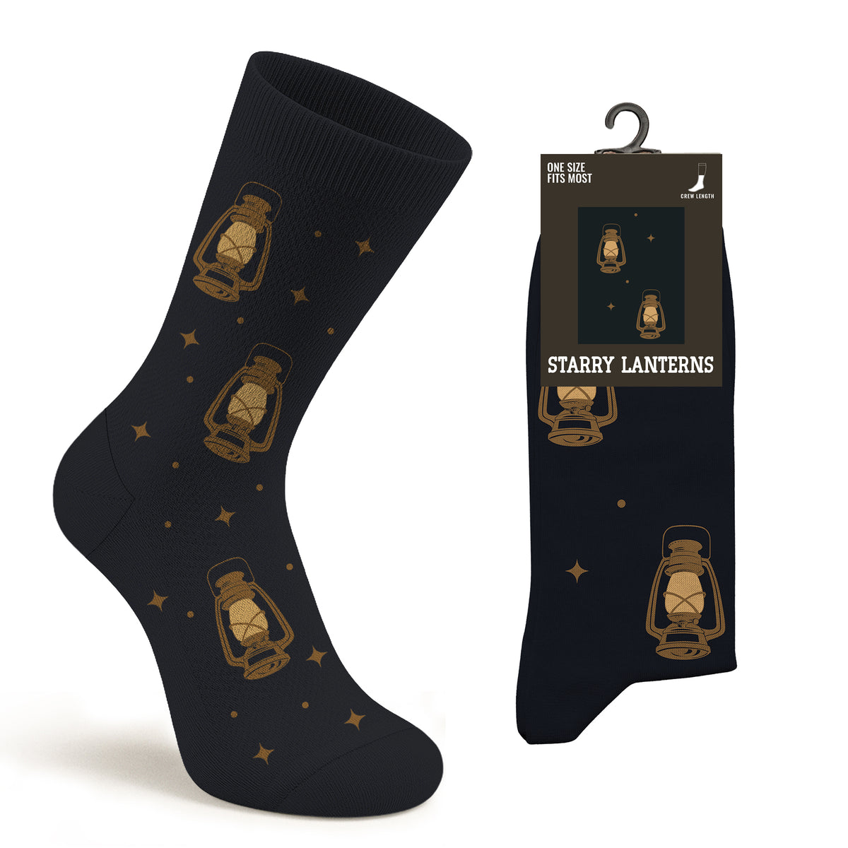 Unisex Cotton Forest & Adventure Socks – Breathable Everyday Dress Socks with Nature & Outdoor Inspired Designs (Comfort Fit, Size 9–11)