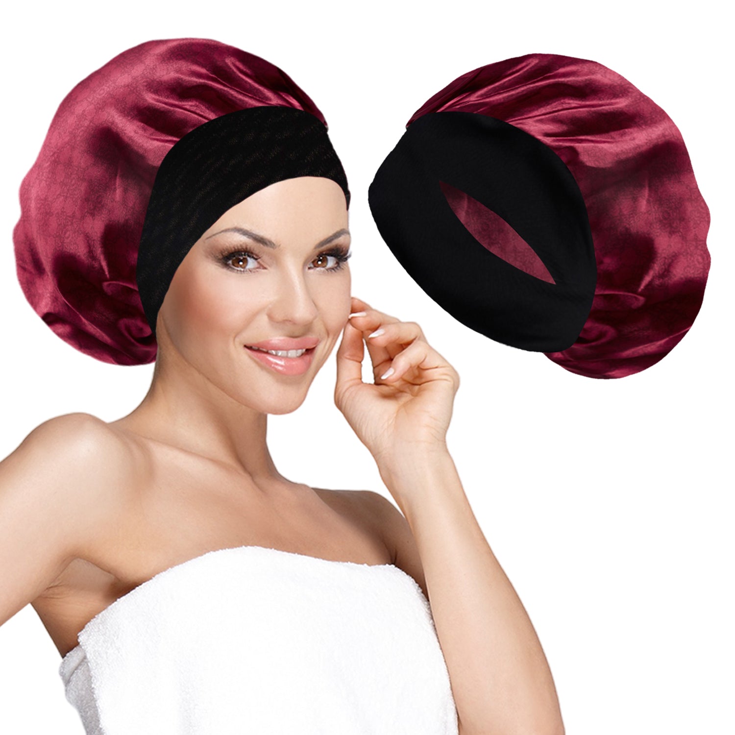 Unisex Silky Satin Bonnet Cap