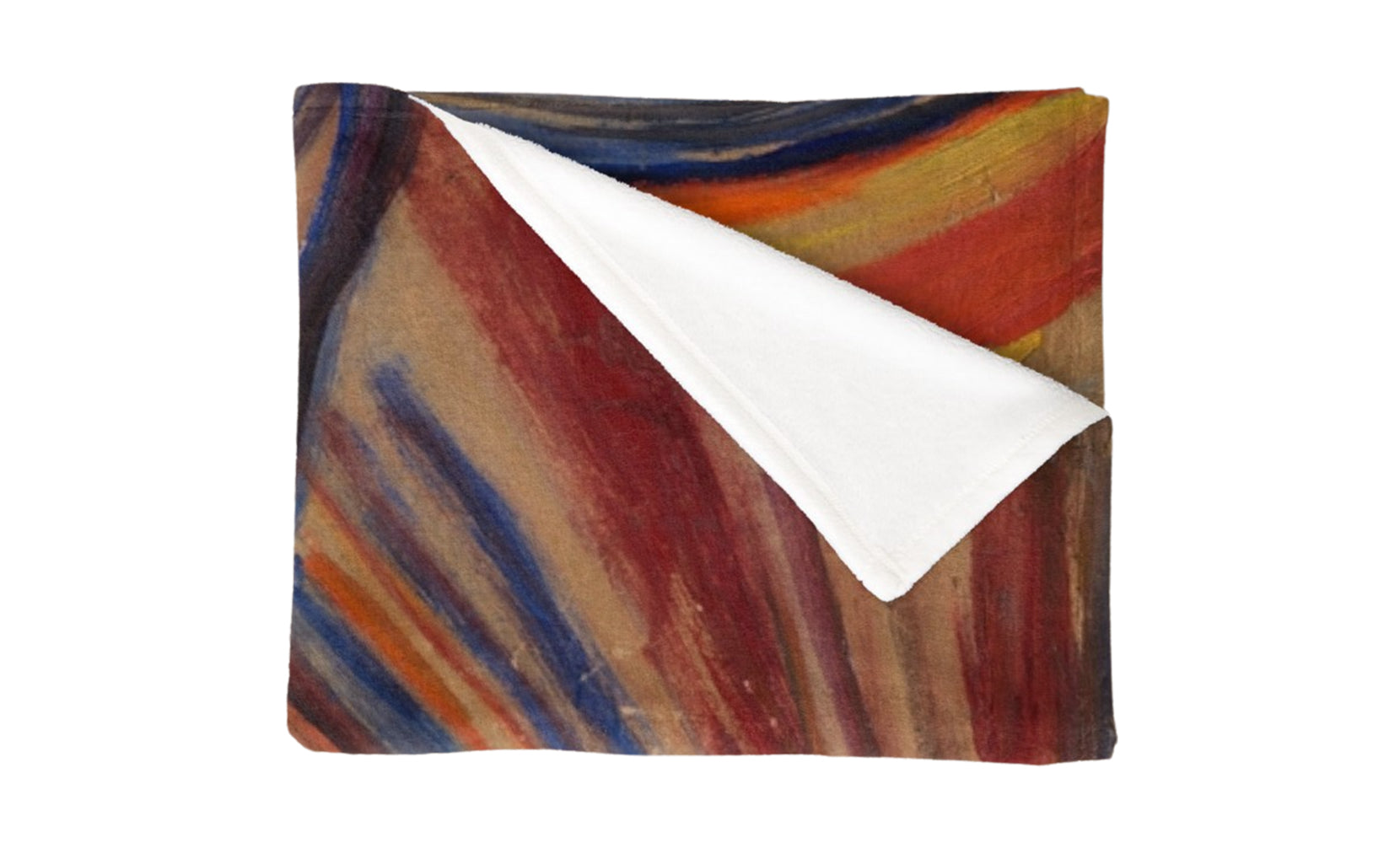 The Scream Throw Blanket