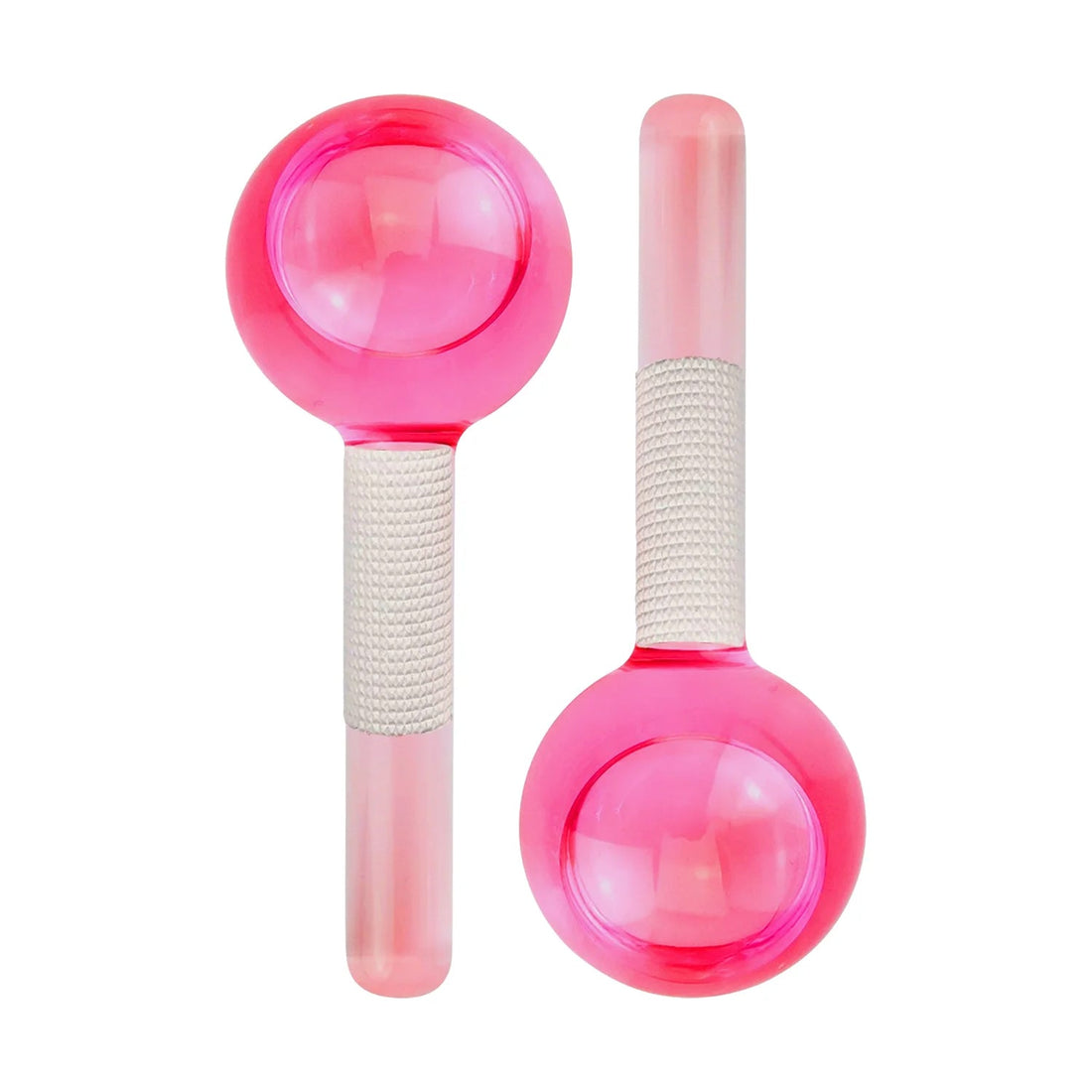 2-Pack Cooling Ice Globes Facial Massage Tool Set for Skincare and Puffiness Treatment