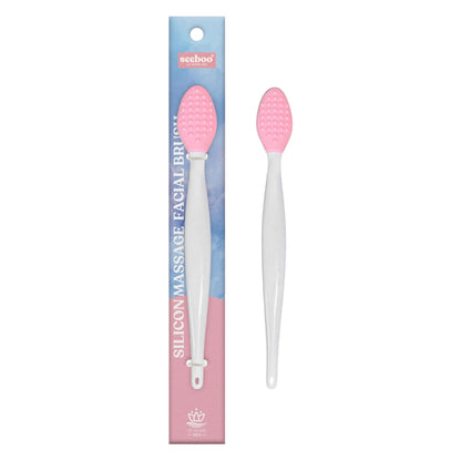 Double-Sided Silicone Exfoliating Lip Brush and Scrubber Tool