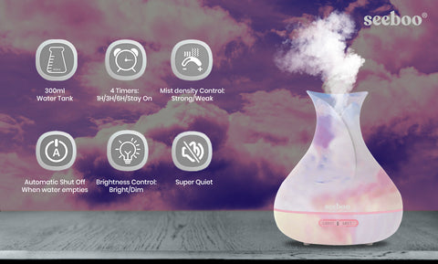 TIE-DYE Aromatherapy Diffuser (300ml)